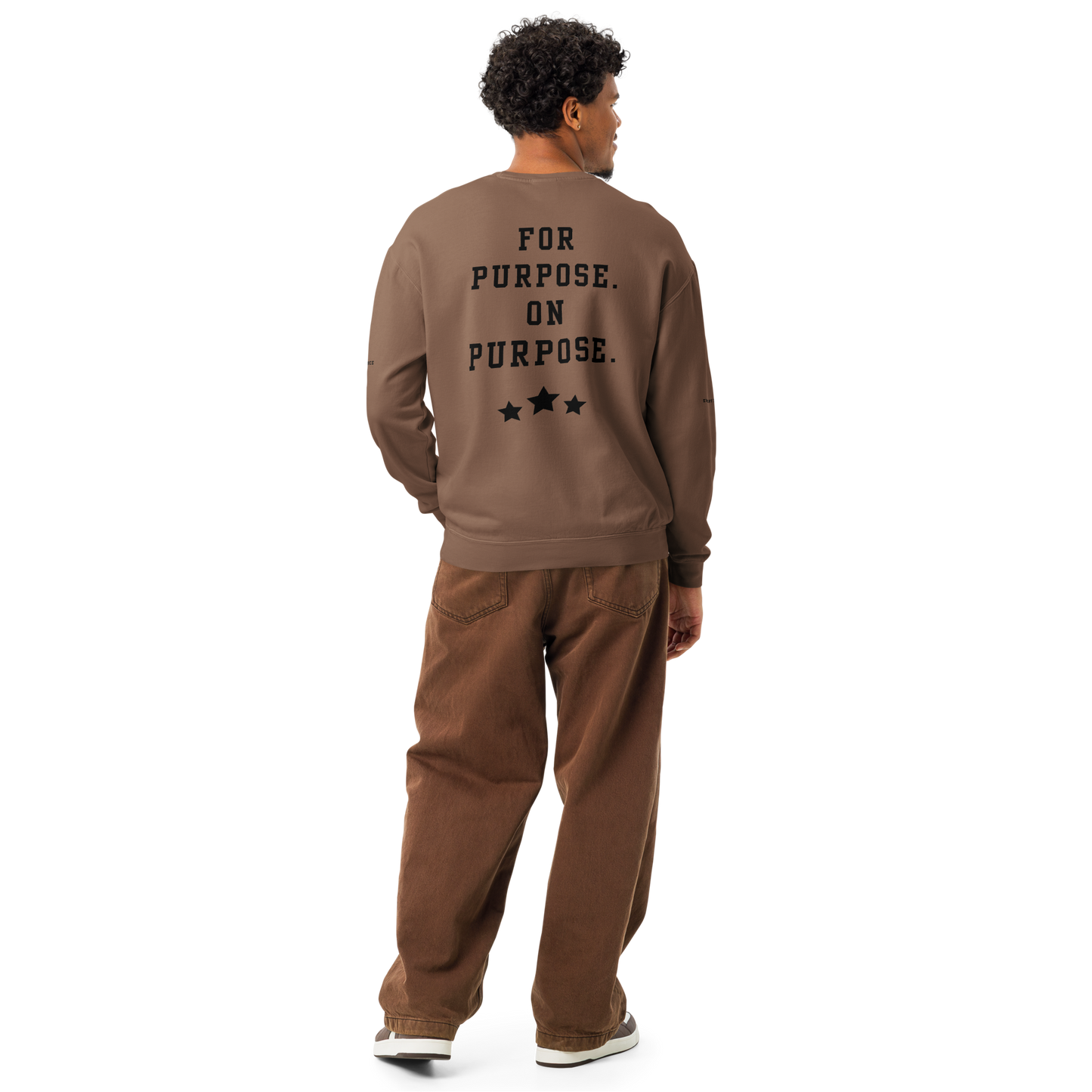 NEW!!! Godfidence For Purpose On Purpose Comfort Colors Sweatshirt