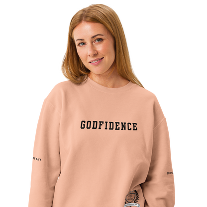 NEW!!! Godfidence For Purpose On Purpose Comfort Colors Sweatshirt