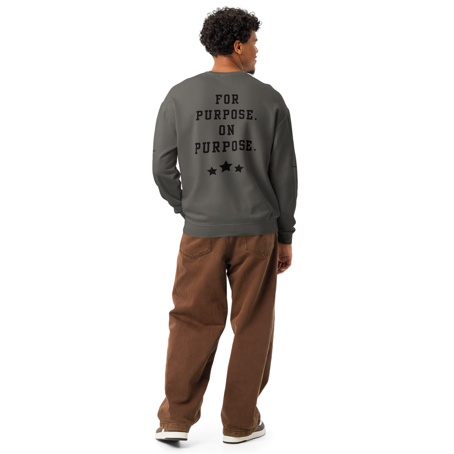 NEW!!! Godfidence For Purpose On Purpose Comfort Colors Sweatshirt