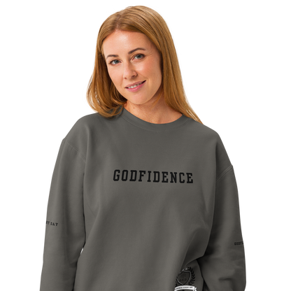 NEW!!! Godfidence For Purpose On Purpose Comfort Colors Sweatshirt