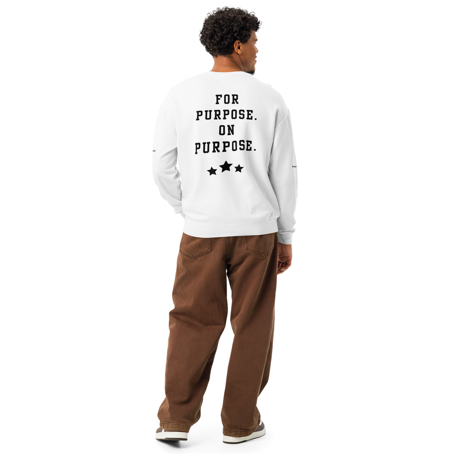 NEW!!! Godfidence For Purpose On Purpose Comfort Colors Sweatshirt