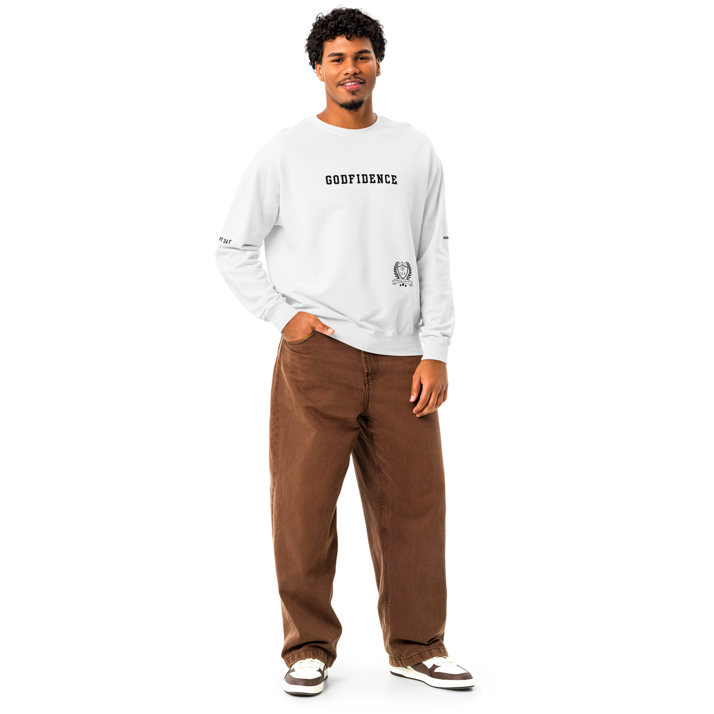 NEW!!! Godfidence For Purpose On Purpose Comfort Colors Sweatshirt