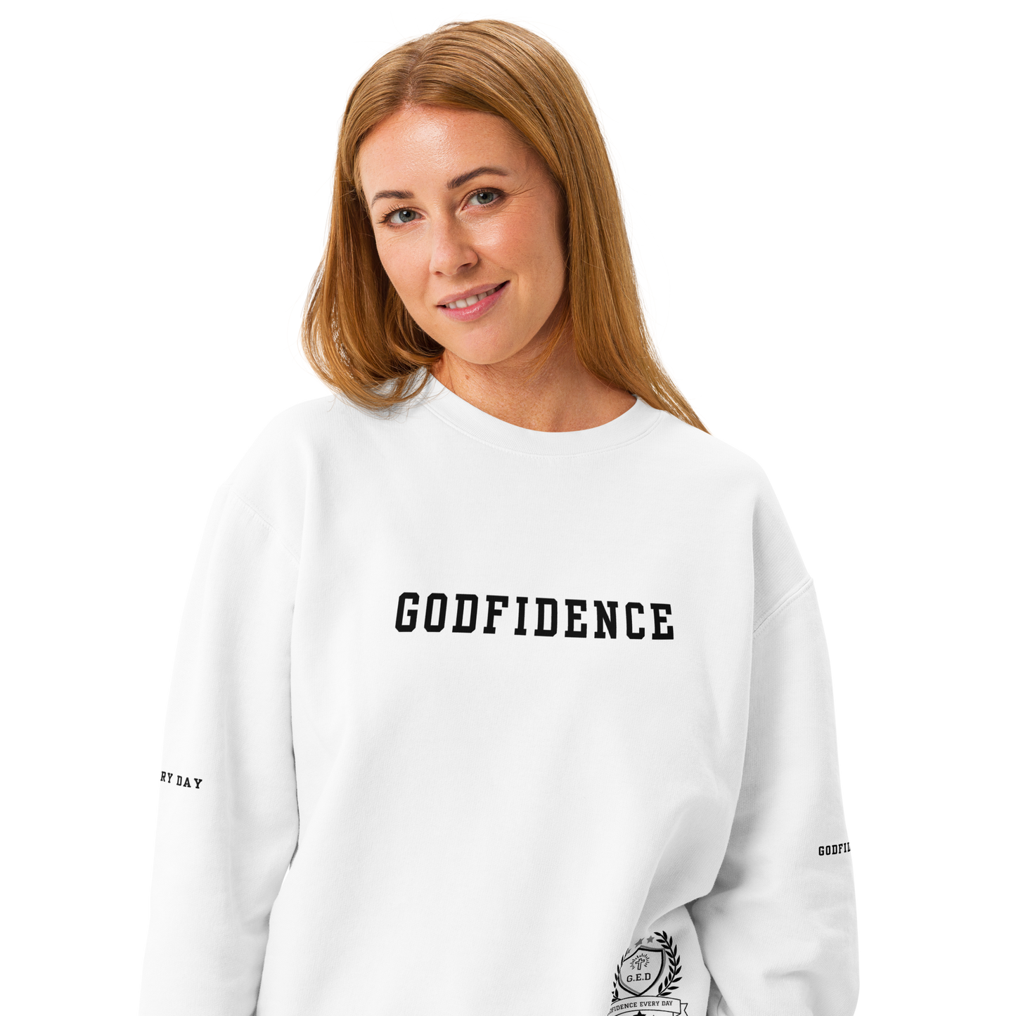 NEW!!! Godfidence For Purpose On Purpose Comfort Colors Sweatshirt