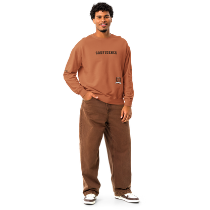 NEW!!! Godfidence For Purpose On Purpose Comfort Colors Sweatshirt