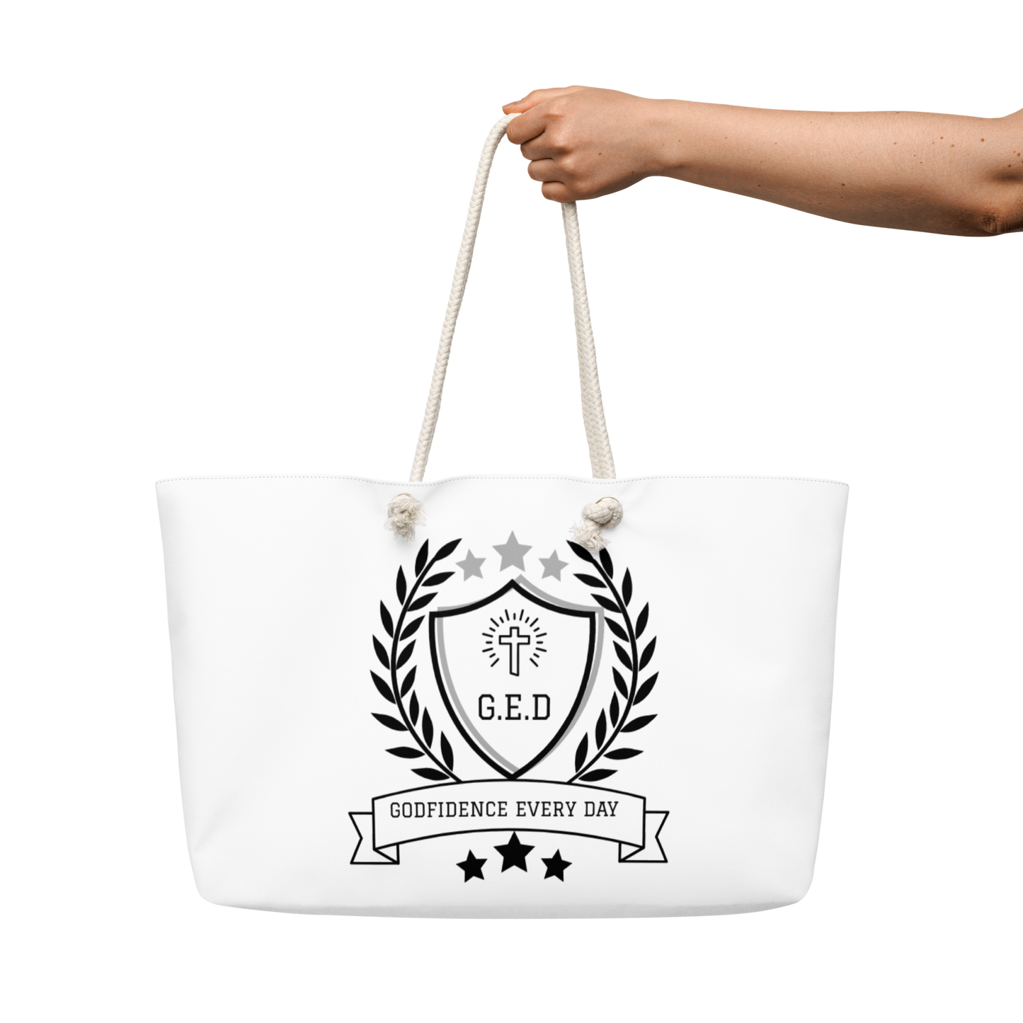 NEW!!! Warrior For God Oversized weekender bag