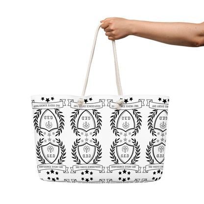 NEW!!! G.E.D. Logo Oversized Weekender Bag
