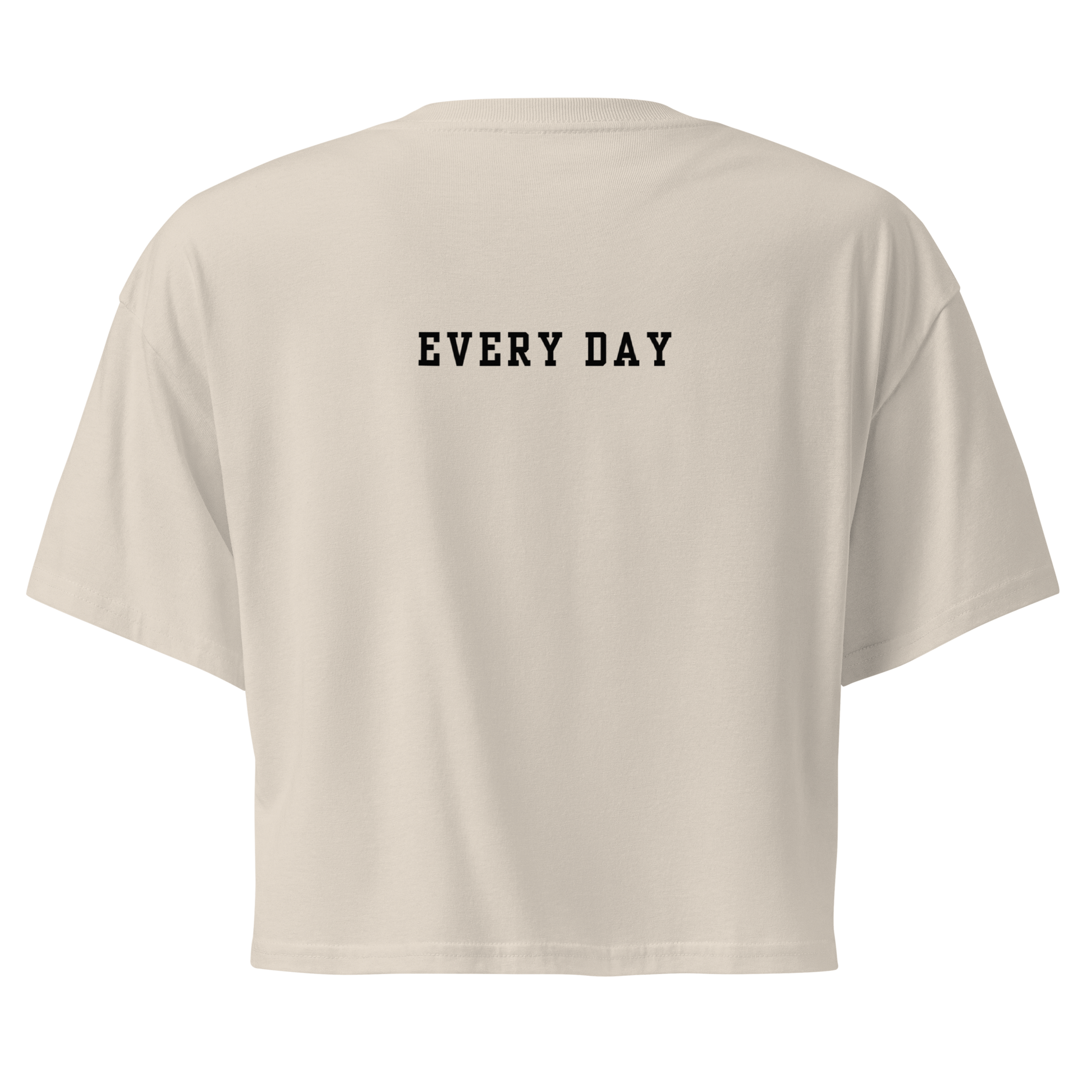 Simple Godfidence Every Day Crop Top - Godfidence Every Day G.E.D. Brand