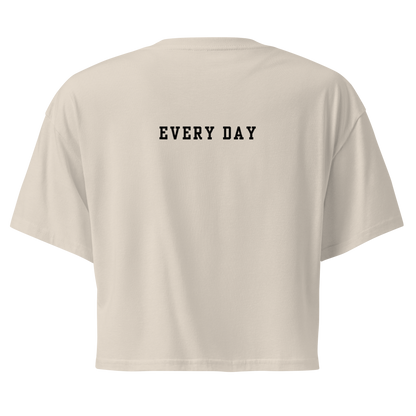 Simple Godfidence Every Day Crop Top - Godfidence Every Day G.E.D. Brand