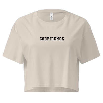 Godfidence Promises Crop Top - Godfidence Every Day G.E.D. Brand