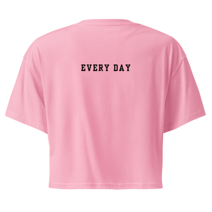 Simple Godfidence Every Day Crop Top - Godfidence Every Day G.E.D. Brand
