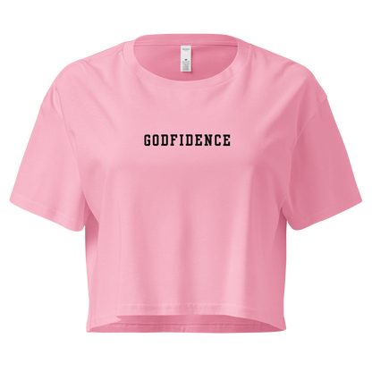 Kingdom Women's Crop Top - Godfidence Every Day G.E.D. Brand