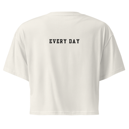 Simple Godfidence Every Day Crop Top - Godfidence Every Day G.E.D. Brand