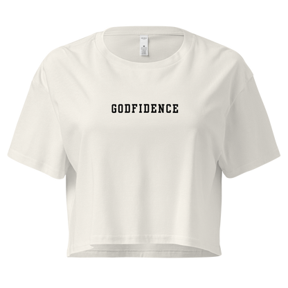 Simple Godfidence Every Day Crop Top - Godfidence Every Day G.E.D. Brand