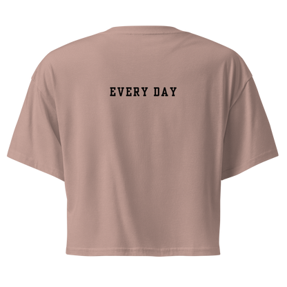 Simple Godfidence Every Day Crop Top - Godfidence Every Day G.E.D. Brand