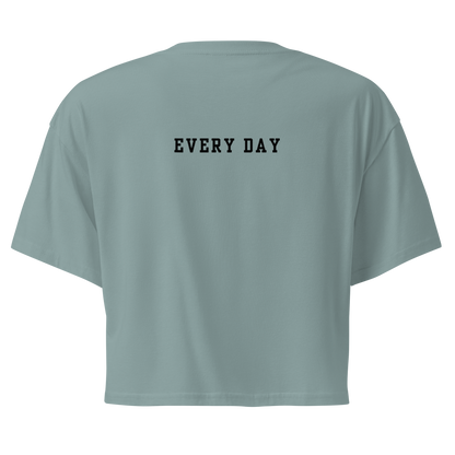 Simple Godfidence Every Day Crop Top - Godfidence Every Day G.E.D. Brand
