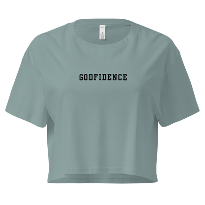 Kingdom Women's Crop Top - Godfidence Every Day G.E.D. Brand