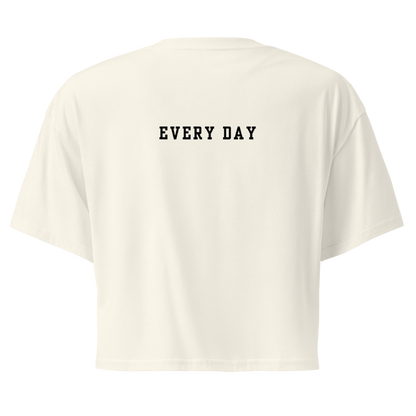 Simple Godfidence Every Day Crop Top - Godfidence Every Day G.E.D. Brand