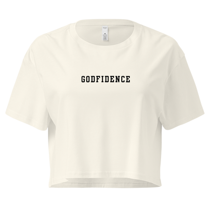 Kingdom Women's Crop Top - Godfidence Every Day G.E.D. Brand