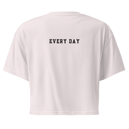 Simple Godfidence Every Day Crop Top - Godfidence Every Day G.E.D. Brand