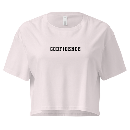 Simple Godfidence Every Day Crop Top - Godfidence Every Day G.E.D. Brand