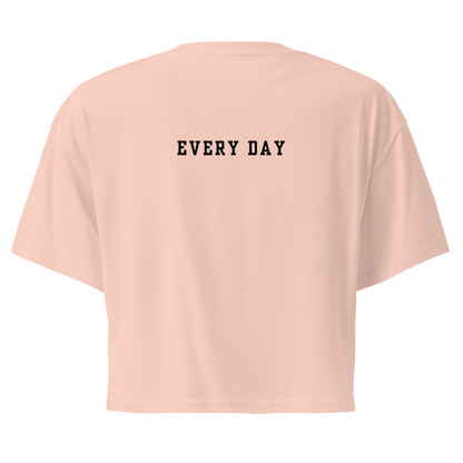 Simple Godfidence Every Day Crop Top - Godfidence Every Day G.E.D. Brand
