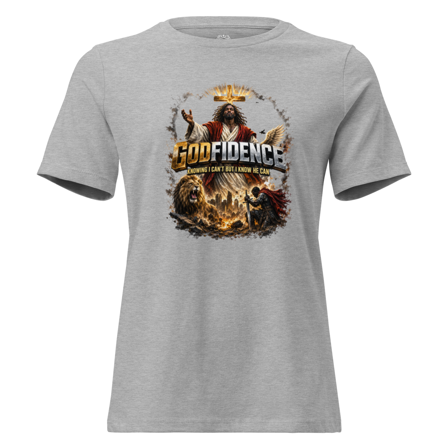 NEW!! Godfidence Womens War Front Tee