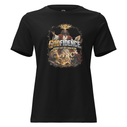 NEW!! Godfidence Womens War Front Tee