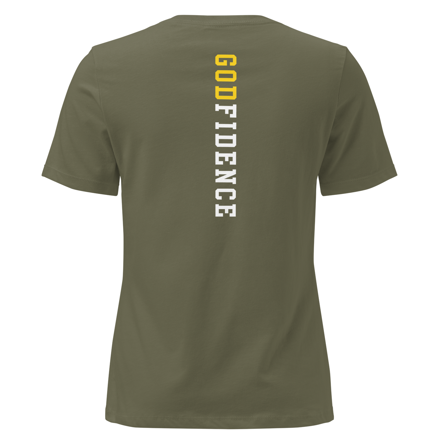 NEW!! Godfidence Womens War Front Tee