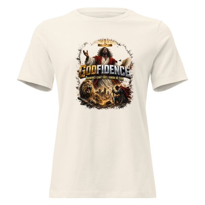 NEW!! Godfidence Womens War Front Tee