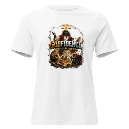 NEW!! Godfidence Womens War Front Tee